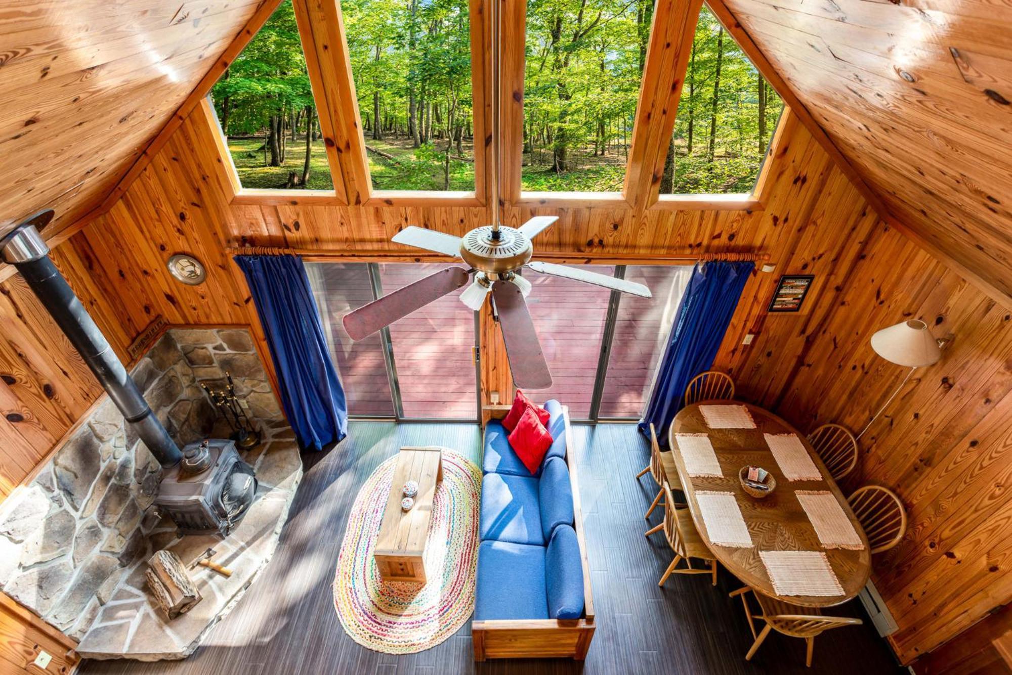 Hot Tub, Large Deck, Wifi, Fire Pit At Chalet Cabin Morton Grove Eksteriør bilde